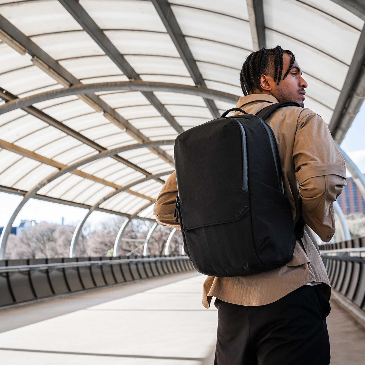 Elements Backpack Pro Alpaka AA010360124 Backpacks 26L / Black | Axoflux 400D Ripstop Nylon