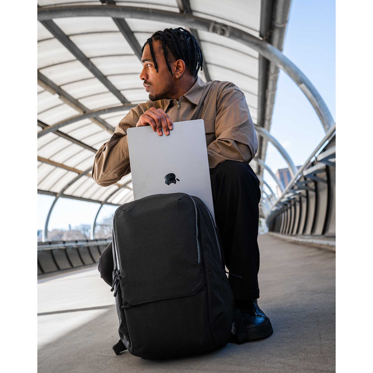 Elements Backpack Pro Alpaka AA010360124 Backpacks 26L / Black | Axoflux 400D Ripstop Nylon