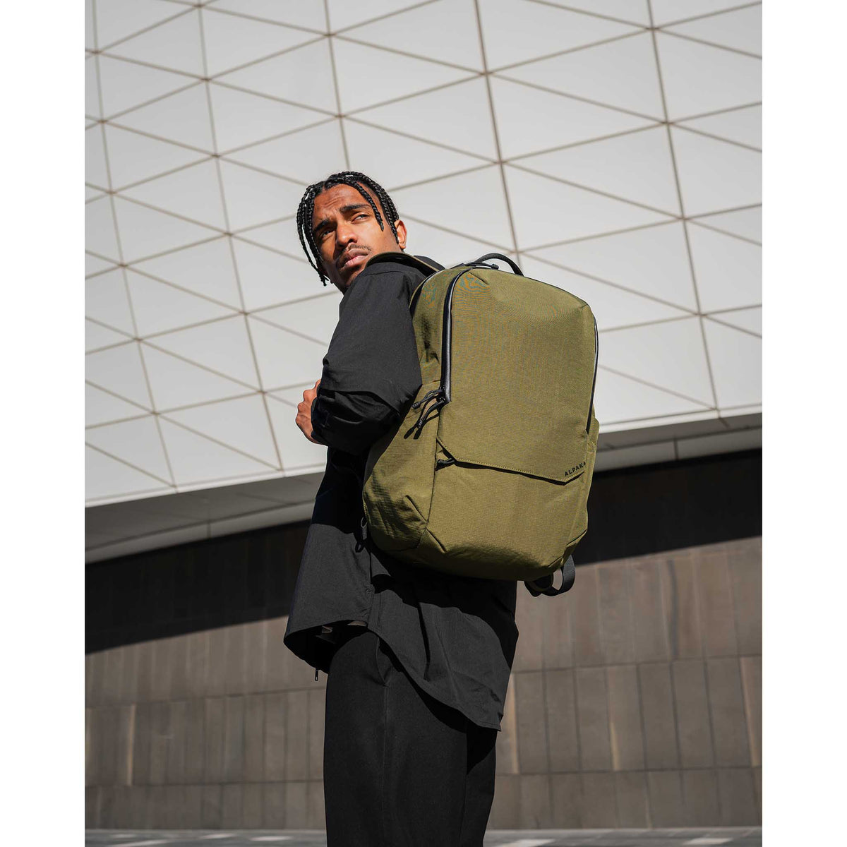 Elements Backpack Pro Alpaka AA010360524 Backpacks 26L / Green | Axoflux 400D Ripstop Nylon