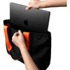 Elements Tote (M) Alpaka AA000370127 Tote Bags 14.5L / Black Knight/Orange | EPLX200