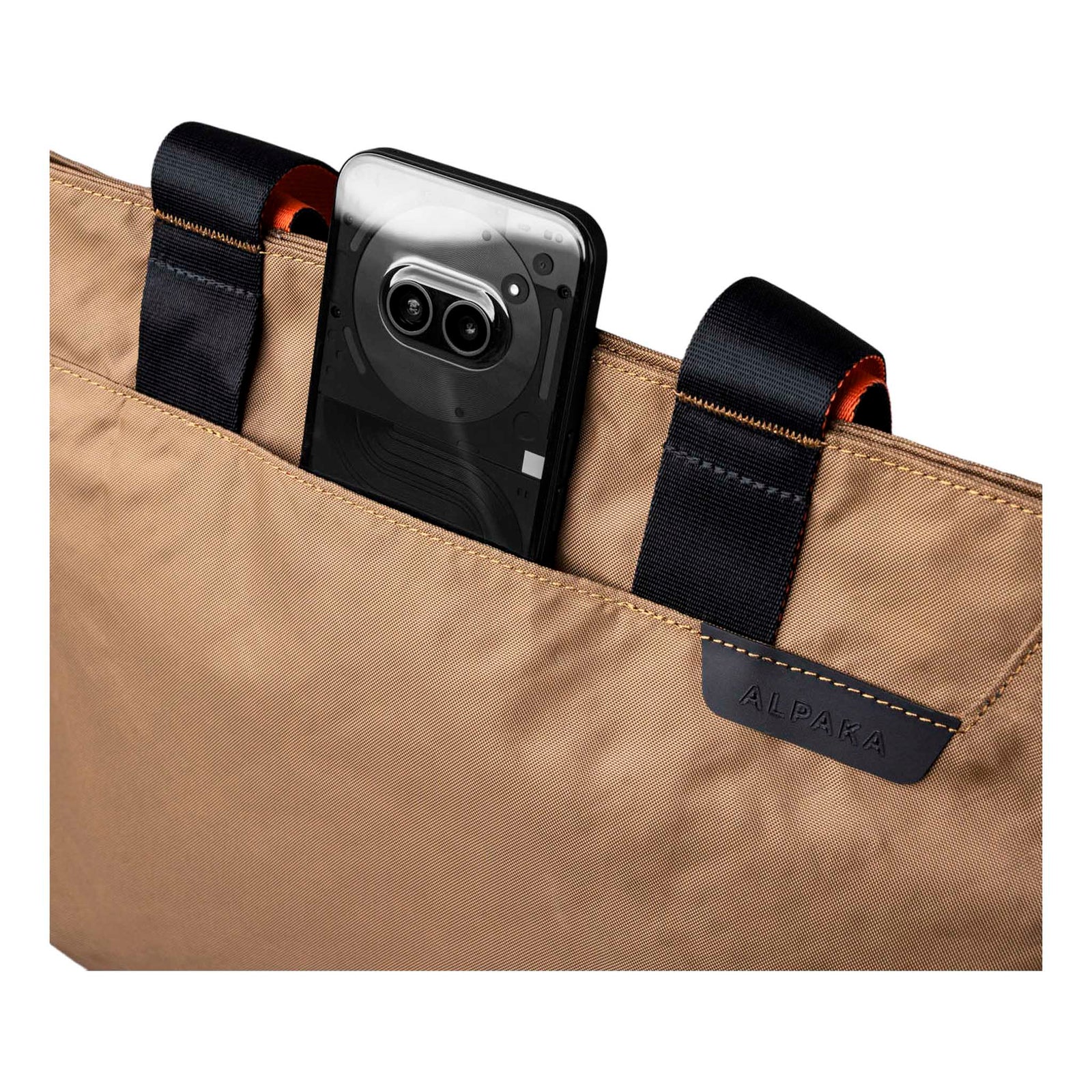Elements Tote (M) Alpaka Tote Bags 14.5L / Coyote Brown/Orange | EPX400