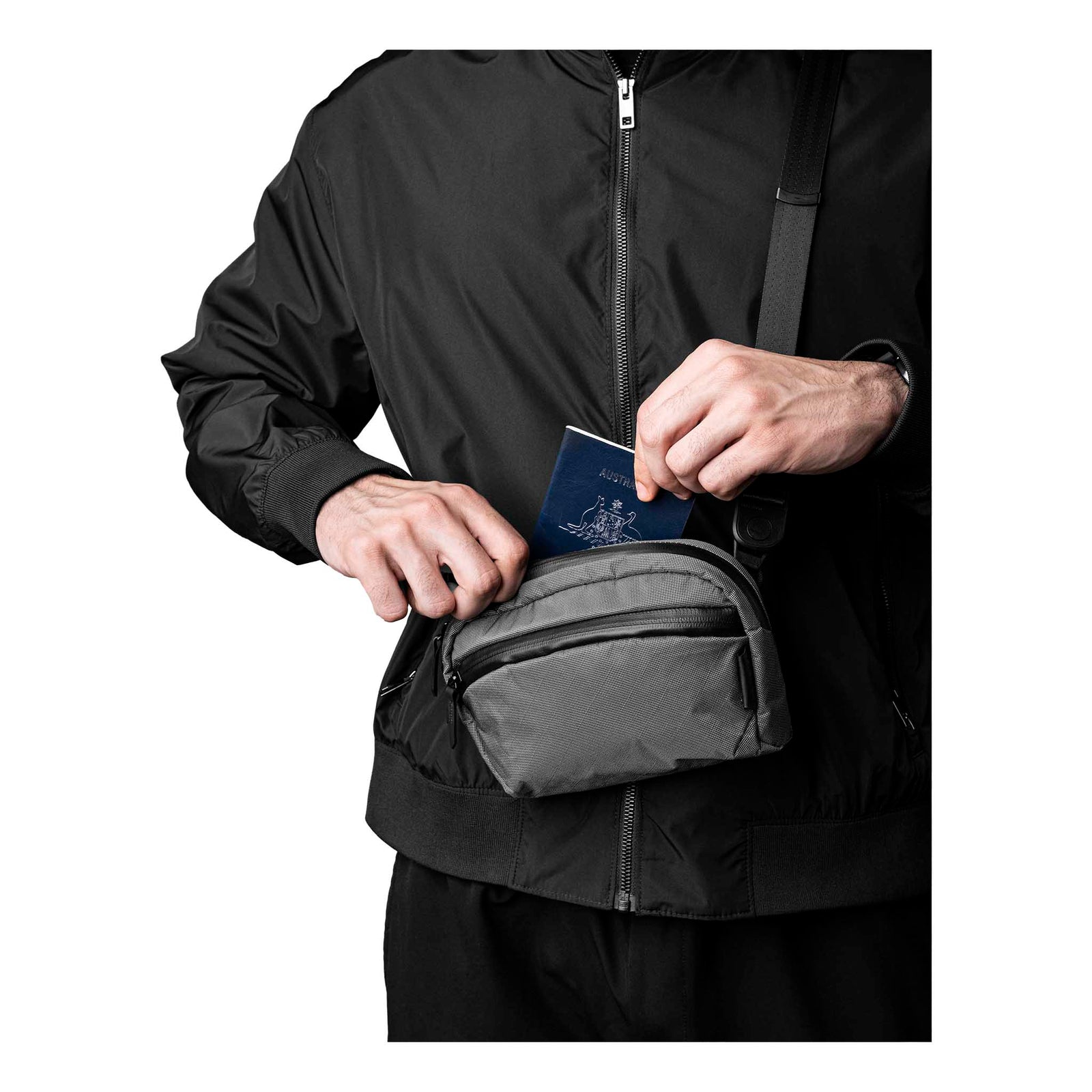 Flight Sling 1L Alpaka AA010530230 Sling Bags 1L / Grey Ultradyne 100D
