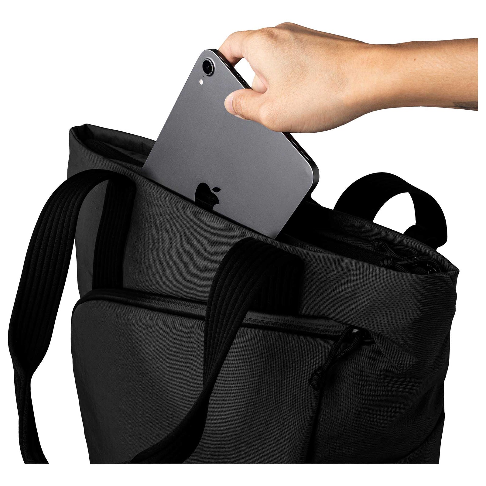 Flow Totepack Alpaka AA010850124 Tote Bags 14L / Black | Axoflux 400D Washed Nylon