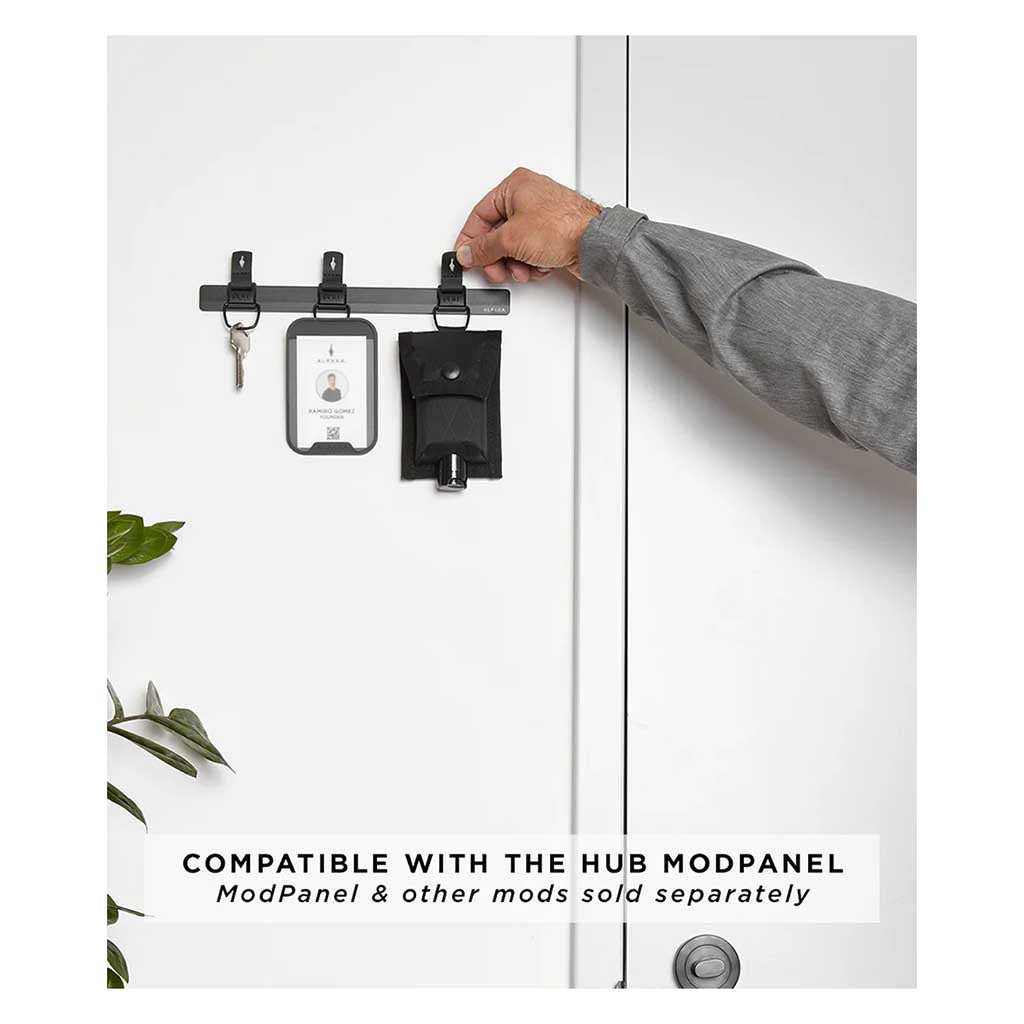 HUB Keychain | Male Part Alpaka AB010040100 Keychains One Size / Black