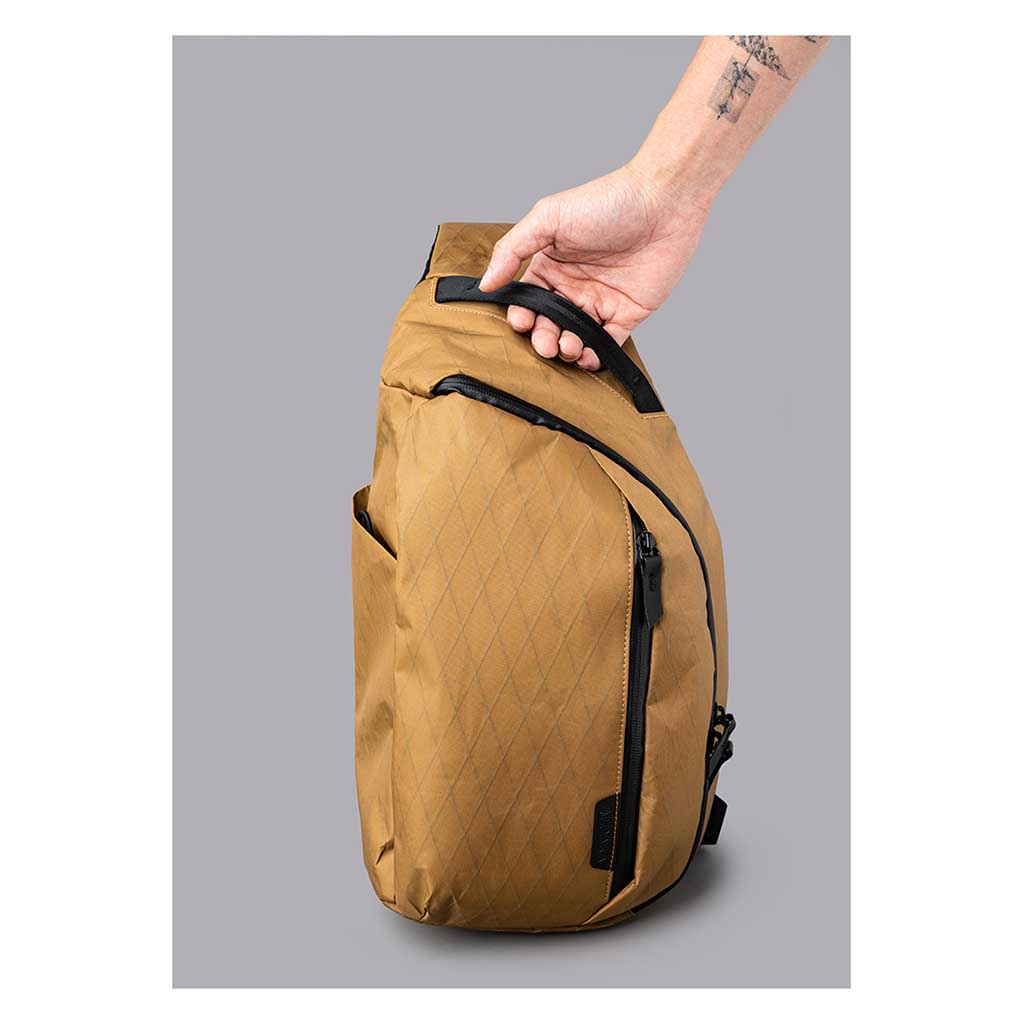 Metro Crossbody | Left Shoulder Alpaka AA010550803 Sling Bags One Size / Coyote Brown | X-Pac VX21