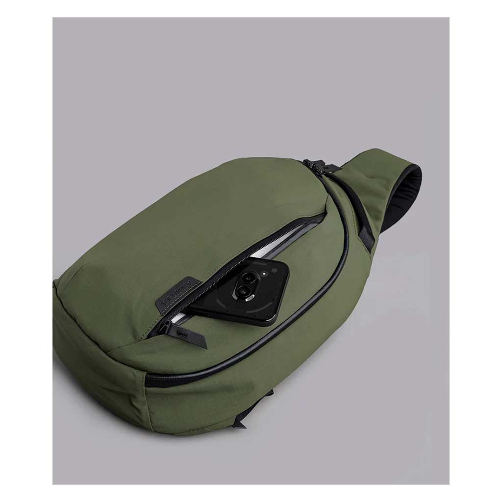 Metro Crossbody | Left Shoulder Alpaka AA010550518 Sling Bags One Size / Green | Axoflux 210D