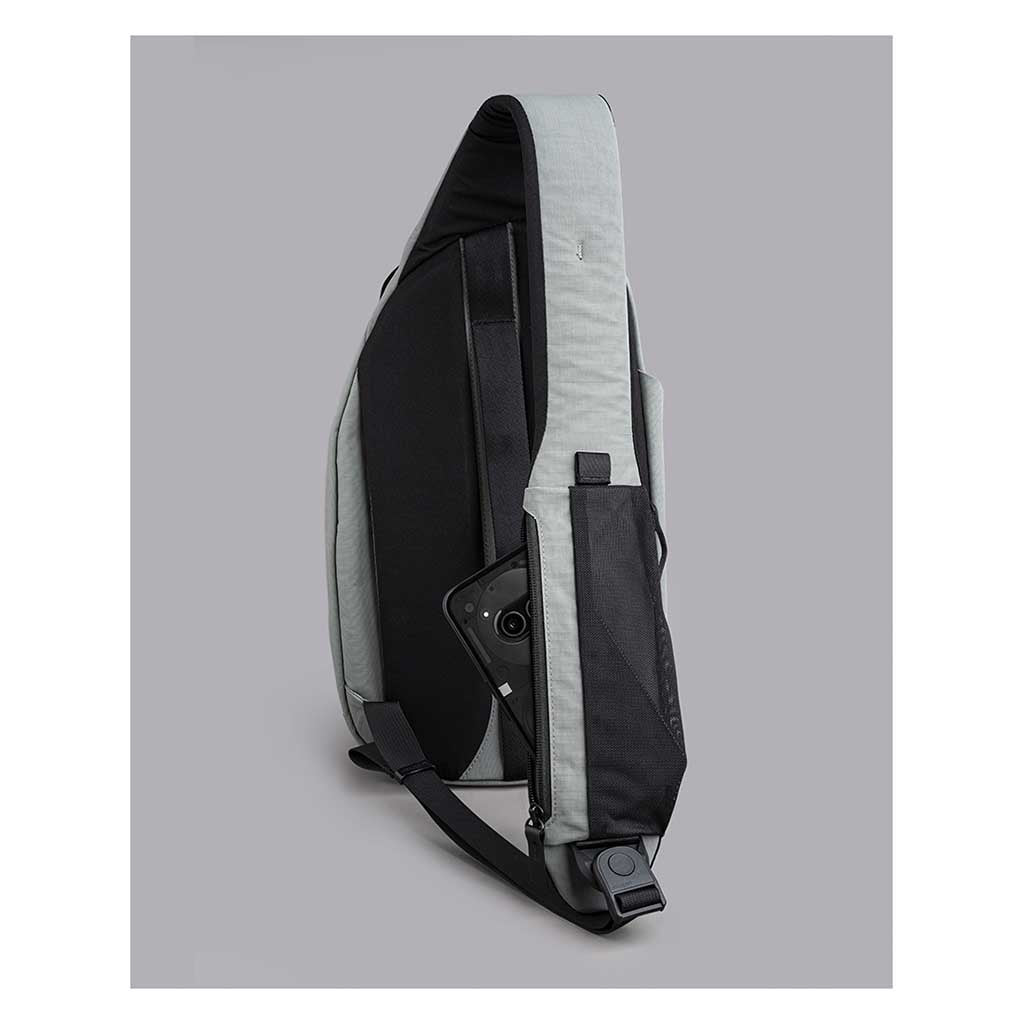 Metro Crossbody | Left Shoulder Alpaka AA010550218 Sling Bags One Size / Grey | Axoflux 210D