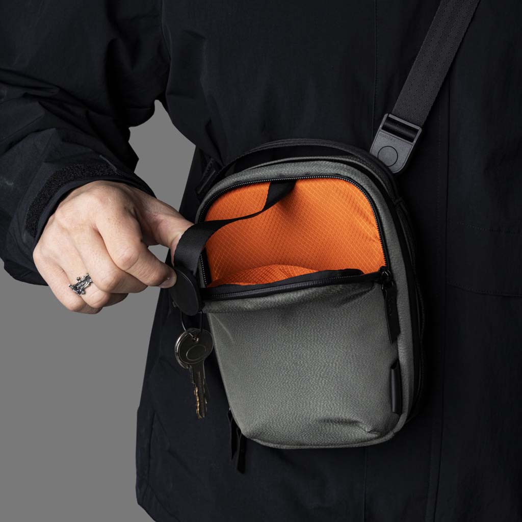 Metro Sling v2 Alpaka Sling Bags 2.5L / Grey | Axoflux 300D