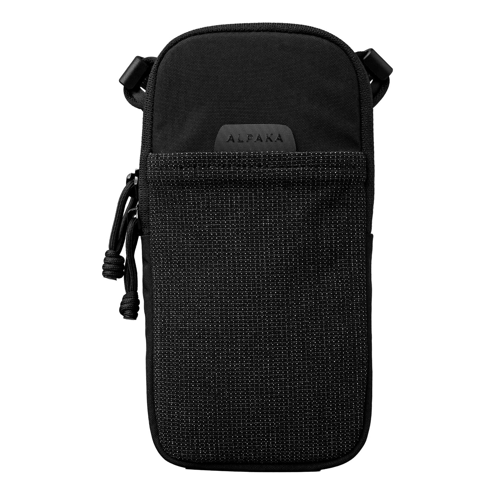 Modular Shoulder Pocket Slim Alpaka AD010920131 Phone Pockets Slim / Black | Axoflux 400D Washed Nylon