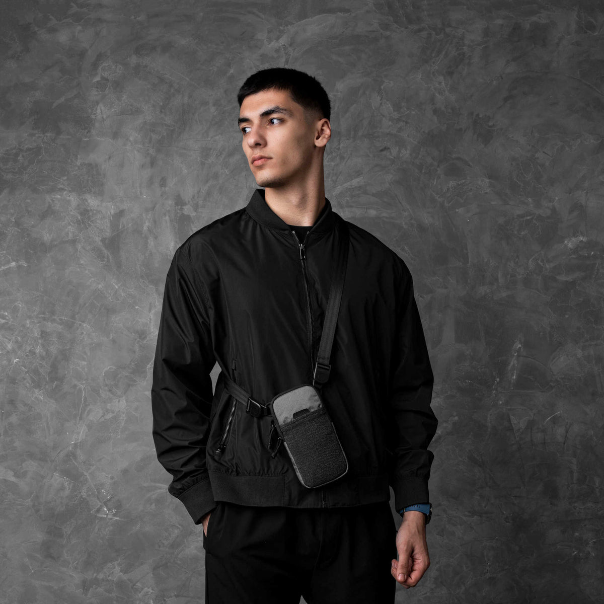 Modular Shoulder Pocket Slim Alpaka AD010920230 Phone Pockets Slim / Grey Ultradyne 100D