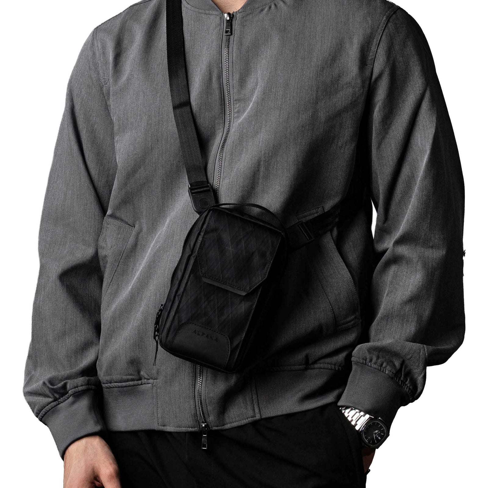 Modular Sling V2 Alpaka AD010740103 Sling Bags One Size / Black | X-Pac VX21