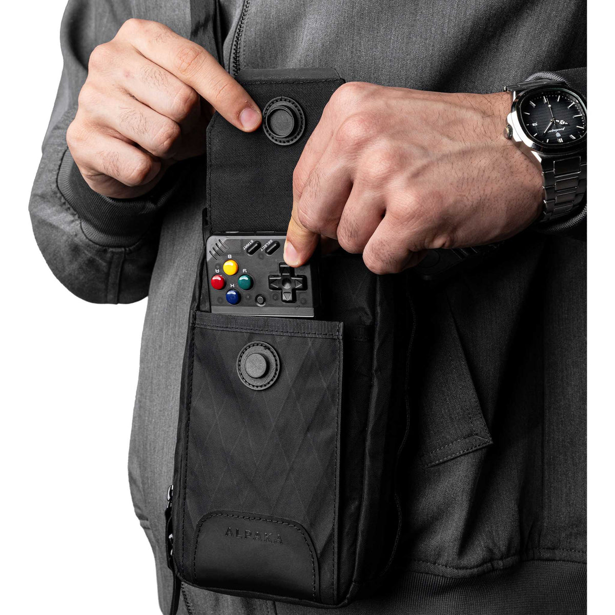 Modular Sling V2 Alpaka AD010740103 Sling Bags One Size / Black | X-Pac VX21