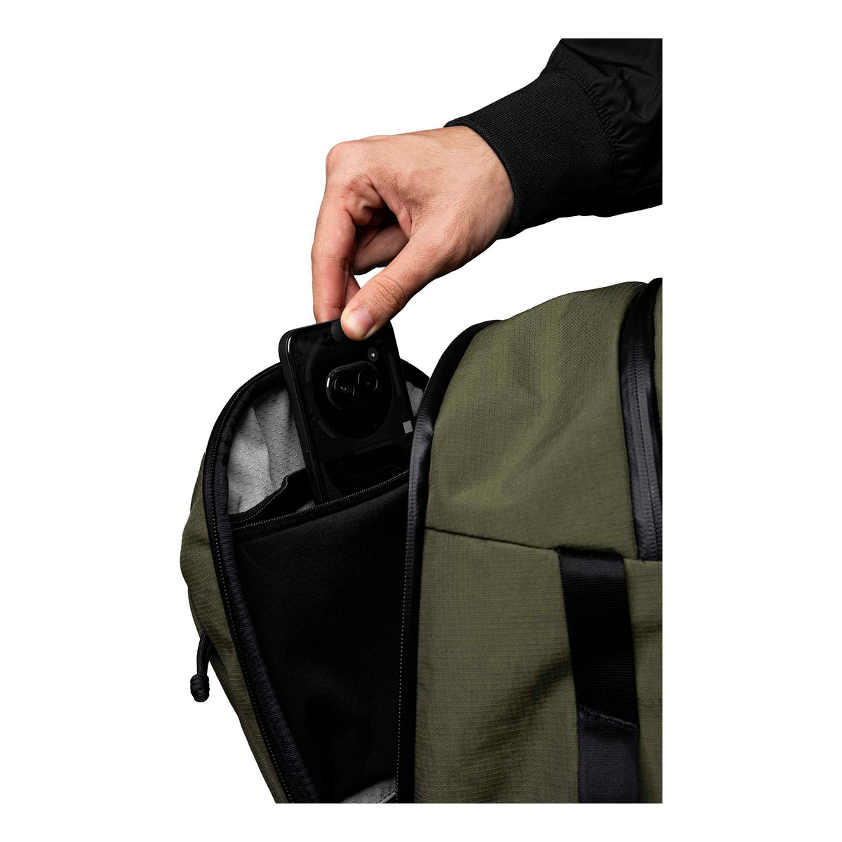 Traverse Backpack 30L Alpaka AA010860524 Backpacks 30L / Green | Axoflux 400D
