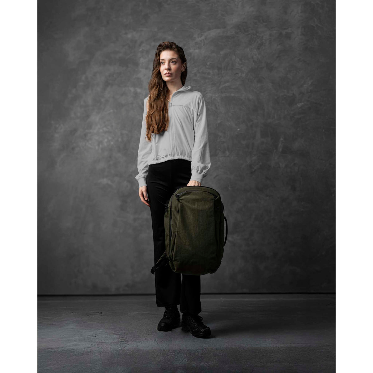Traverse Backpack 30L Alpaka AA010860524 Backpacks 30L / Green | Axoflux 400D