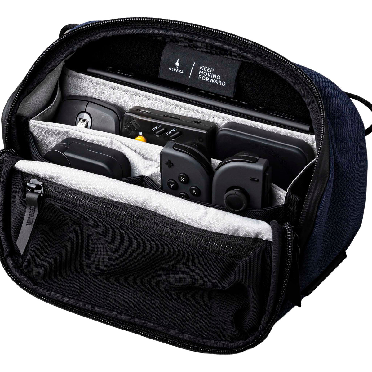 Vertex Pouch Mini Alpaka AD010730621 Tech Pouches 2L / Blue | Axoflux 300D