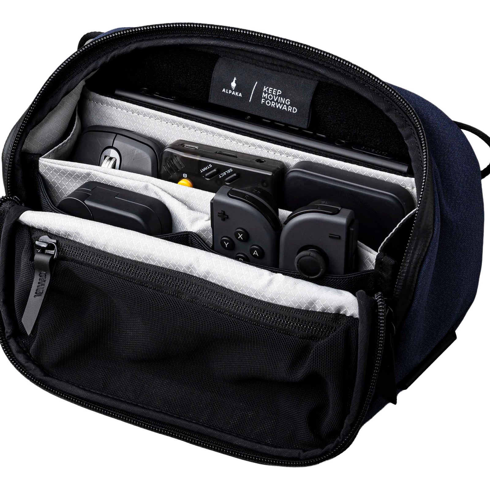 Vertex Pouch Mini Alpaka AD010730621 Tech Pouches 2L / Blue | Axoflux 300D