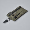 Zip Clutch Alpaka AE001040503 Pouches One Size / Dark Green | X-Pac VX21