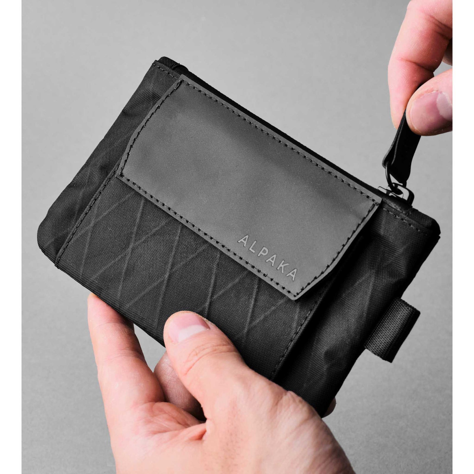 Zip Pouch Coin Alpaka AD010610503 Pouches One Size / Dark Green | X-Pac VX21