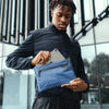 Zip Pouch Max v2 Alpaka AD010650618 Sling Bags 2L / Blue | Axoflux 210D