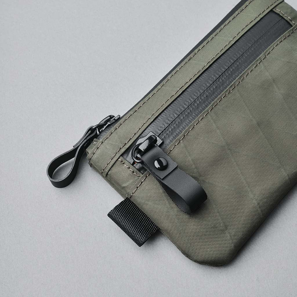 Zip Pouch Alpaka AD010080503 Pouches One Size / Dark Green | X-Pac VX21