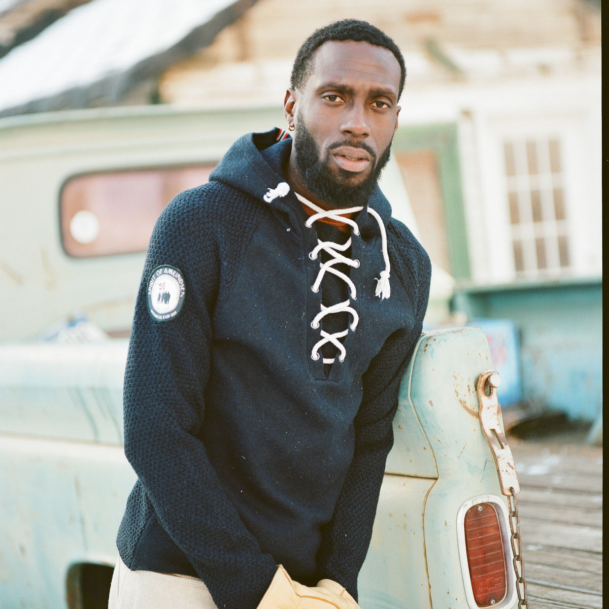 Sweat à capuche bouilli à lacets | Homme