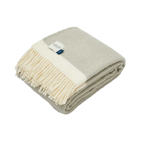 Herringbone Wool Blanket Atlantic Blankets Blankets