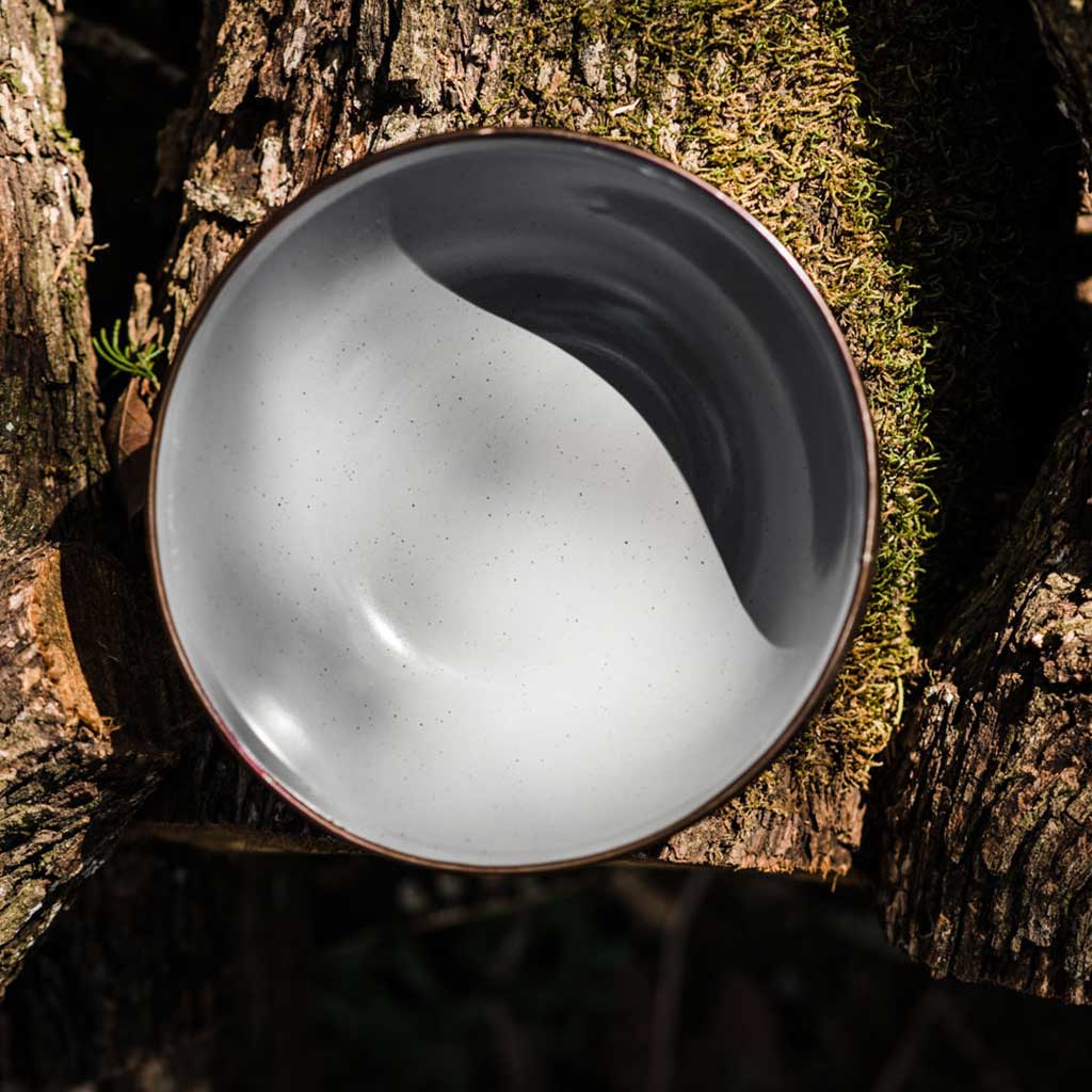 Enamel Bowls | Set of 2 Barebones Living CKW-357 Bowls One Size / Slate Grey