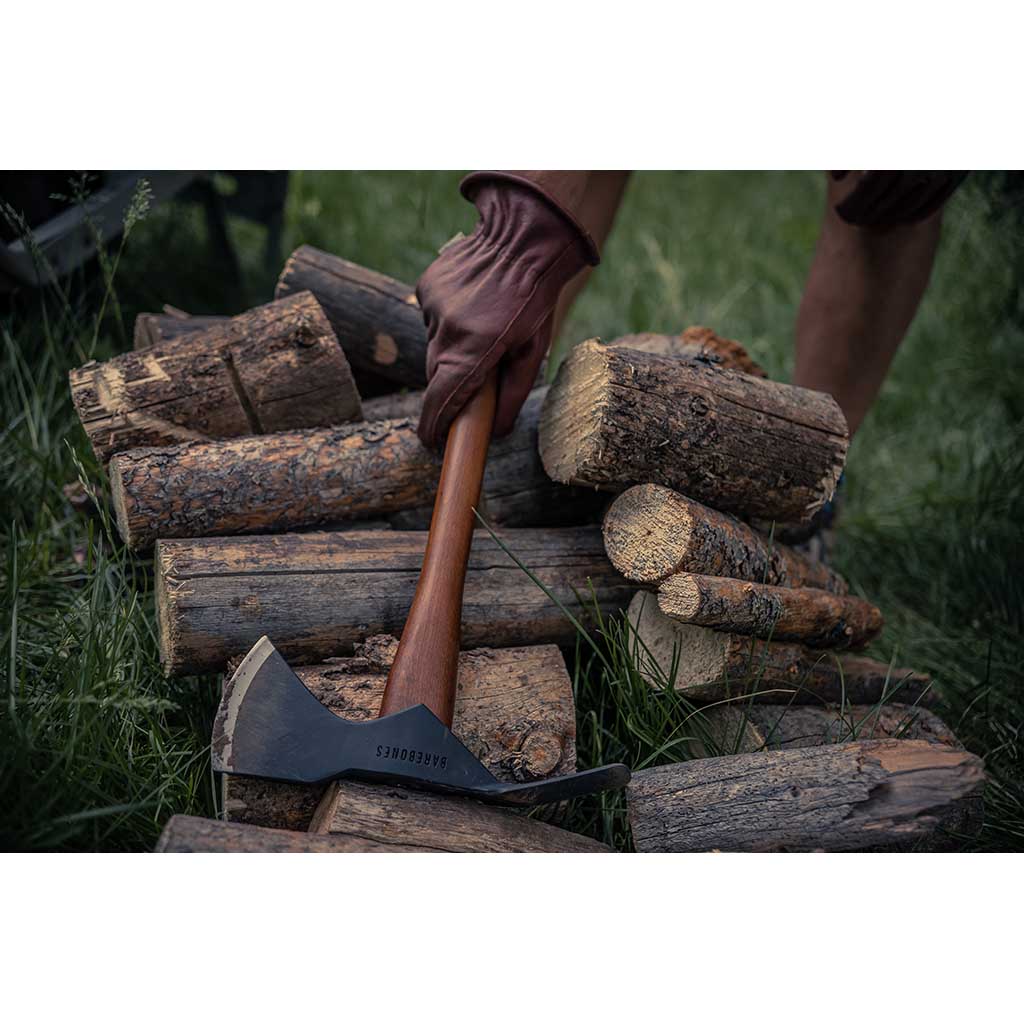 Pulaski Axe with Canvas Sheath Barebones Living HMS-2124 Axes One Size / TBD