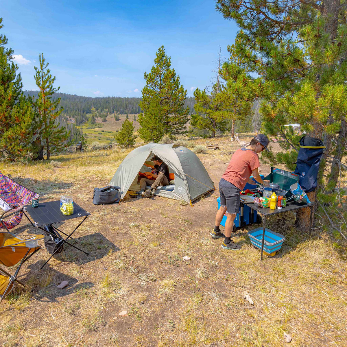 Blacktail 3 Big Agnes TBT3V26 Tents 3P / Vetiver