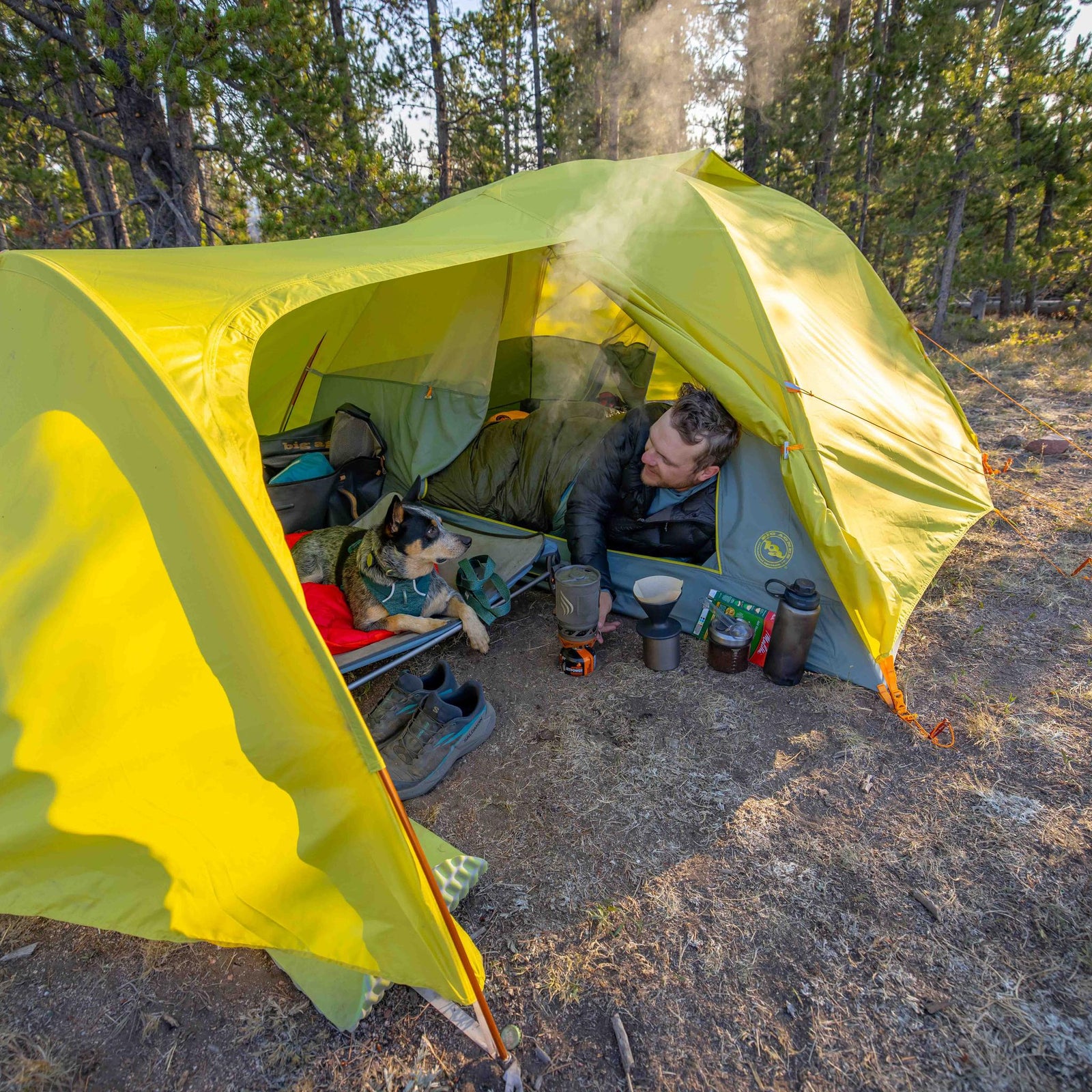 Blacktail Hotel 3 Big Agnes TFFBT325 Tents 3P / Warm Olive/Chinois Green