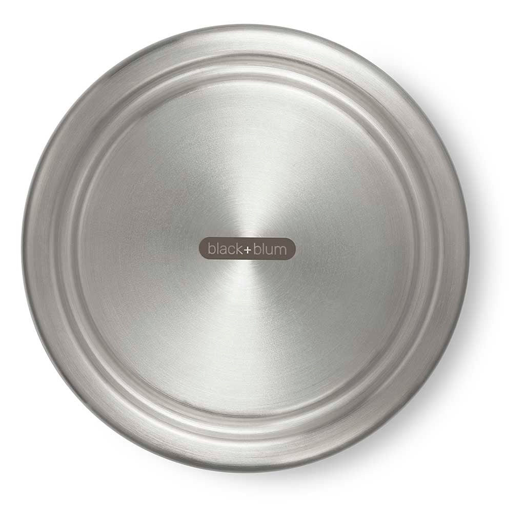 Glass Lunch Bowl Black+Blum GR-LB-L014 Food Containers 750ml / Almond