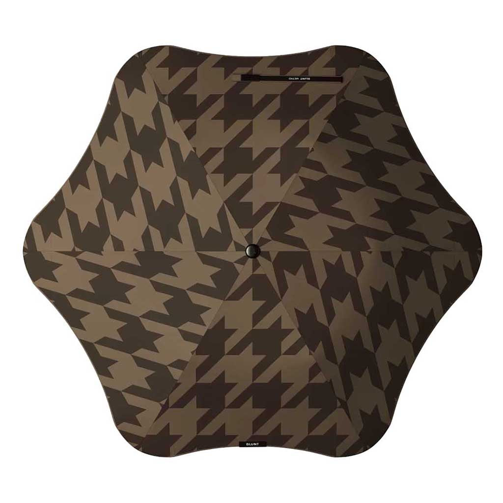 BLUNT Metro | Special Edition Blunt Umbrellas METCOCOA Umbrellas One Size / Houndstooth Cocoa