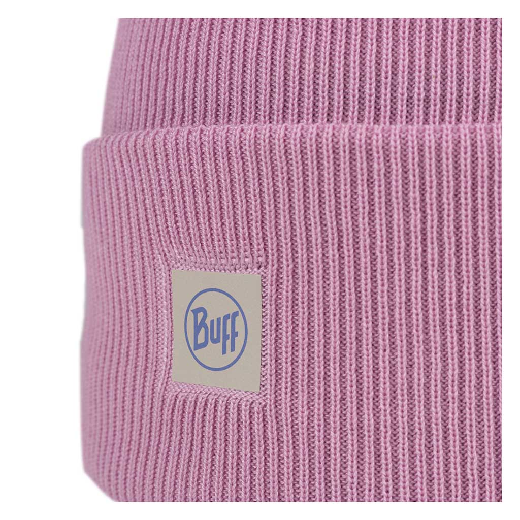 Crossknit Beanie BUFF 132891.519 Beanies One Size / Camelia