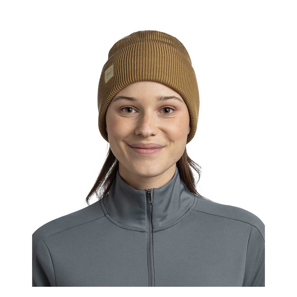 Crossknit Beanie BUFF 132891.858 Beanies One Size / Gingko