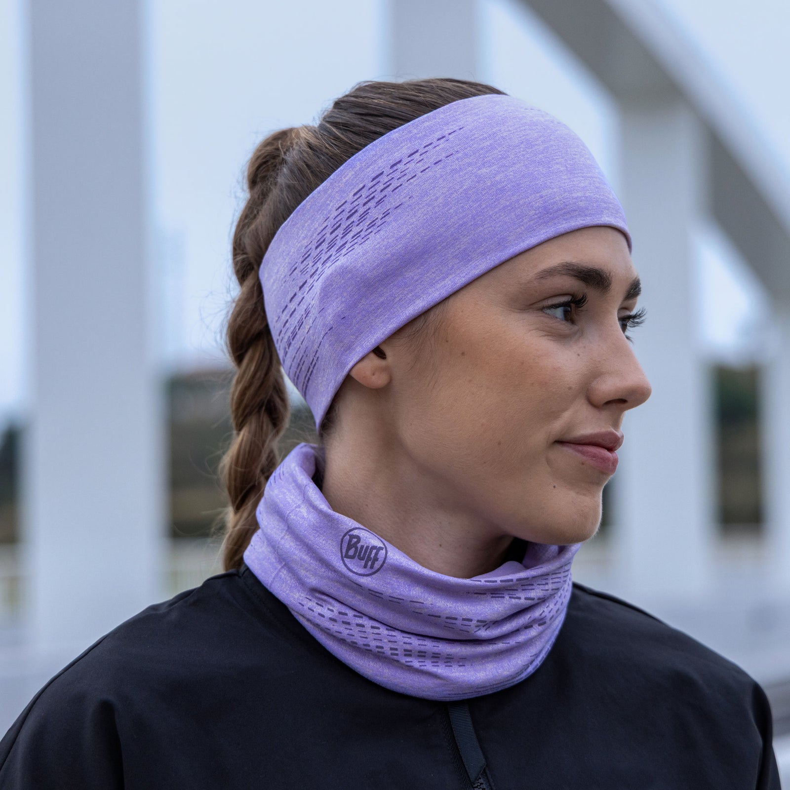 DryFlx® Headband BUFF 118098.641 Earmuffs One Size / Iris