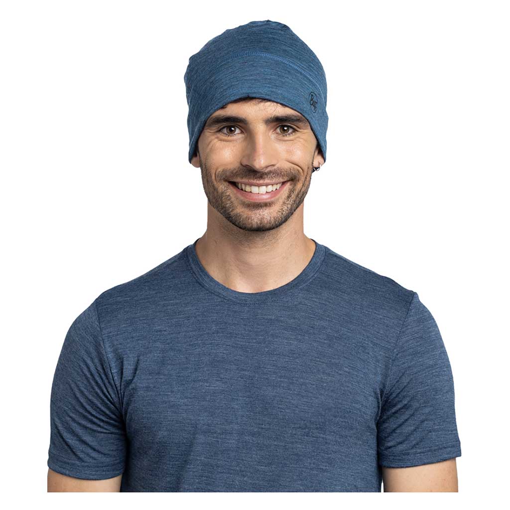 Merino Lightweight Beanie BUFF 117997.759 Beanies One Size / Tempest Multistripes