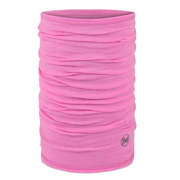 Merino Lightweight BUFF 113010.568 Neck Gaiters One Size / Fluor Fuchsia
