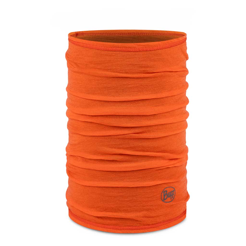 Merino Lightweight BUFF 113010.442 Neck Gaiters One Size / Poppy Red