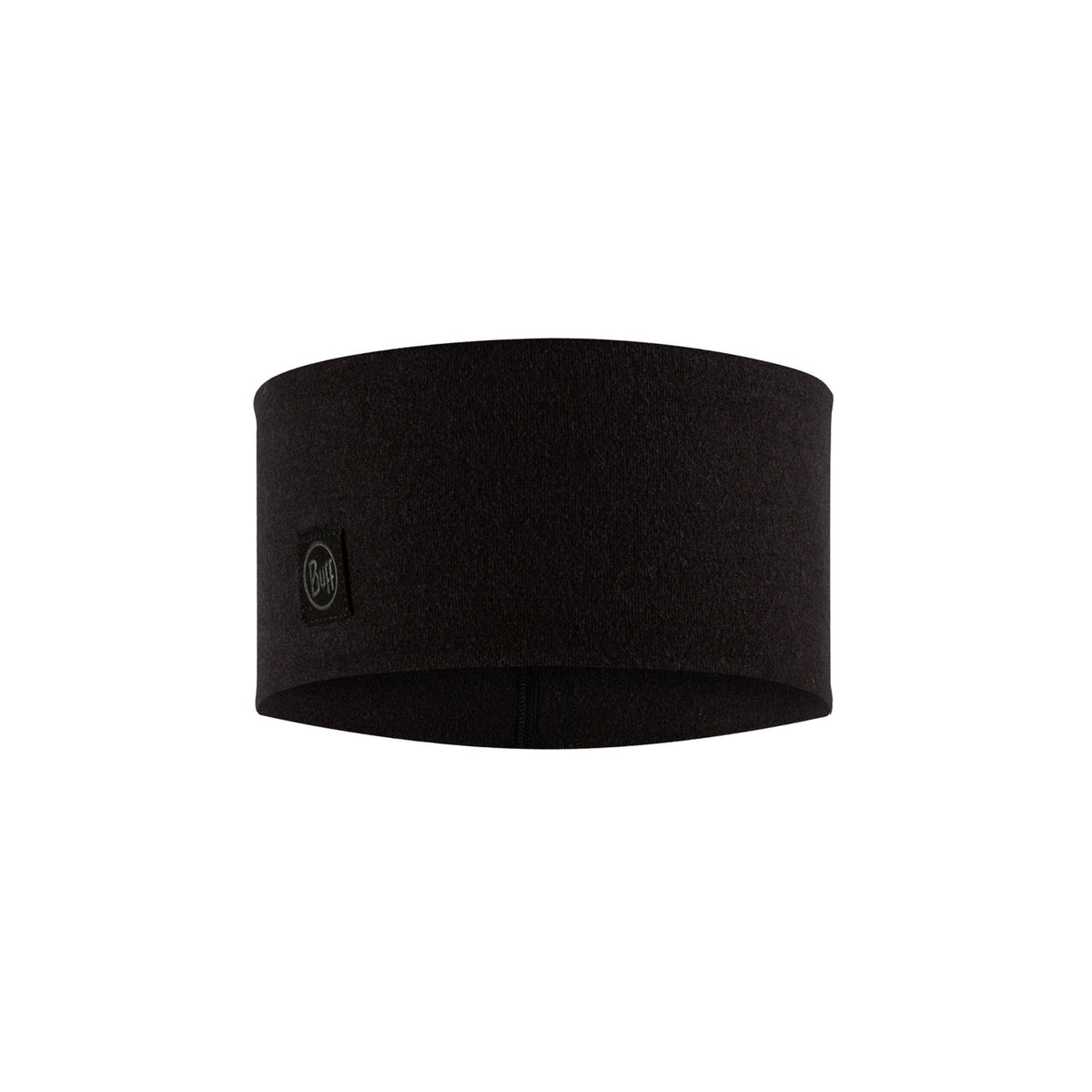 Merino Wide Headband BUFF 129441.999 Earmuffs One Size / Black