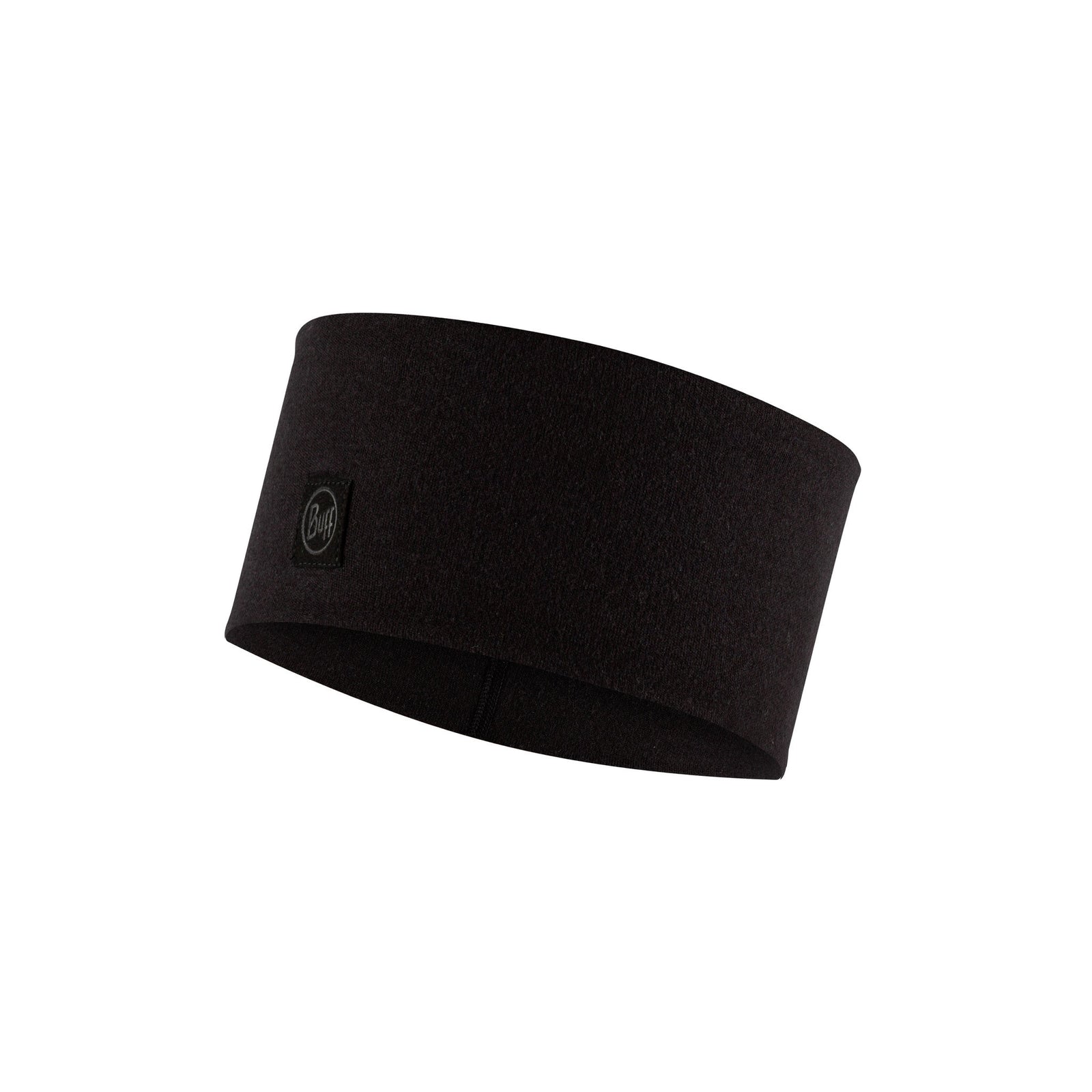 Merino Wide Headband BUFF 129441.999 Earmuffs One Size / Black