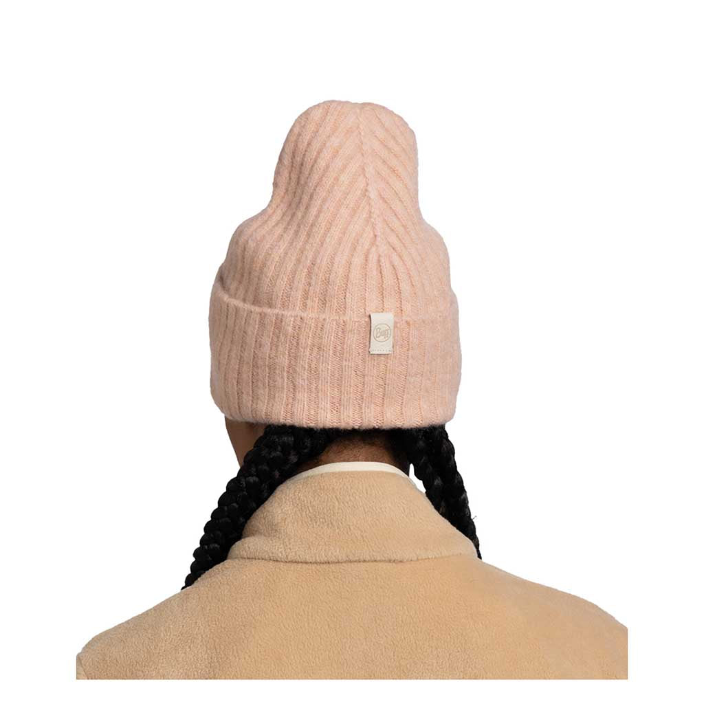 Nilah Knitted Beanie BUFF 132322.212 Beanies One Size / Peach Beige