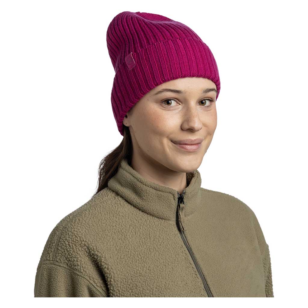 Norval Knitted Beanie BUFF 124242.607 Beanies One Size / Orchid