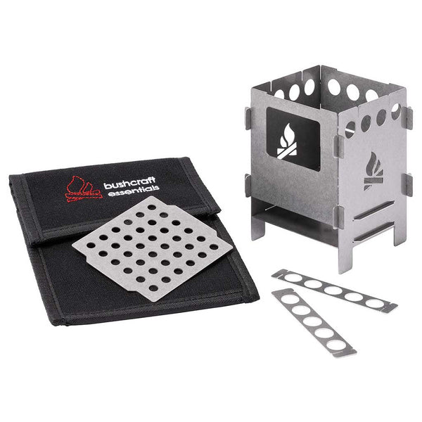 Bushbox Combination Set Bushcraft Essentials BCE-036 Camping Stoves One Size / Stainless Steel