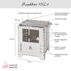 Bushbox XXL+ Bushcraft Essentials Firepits One Size / Stainless