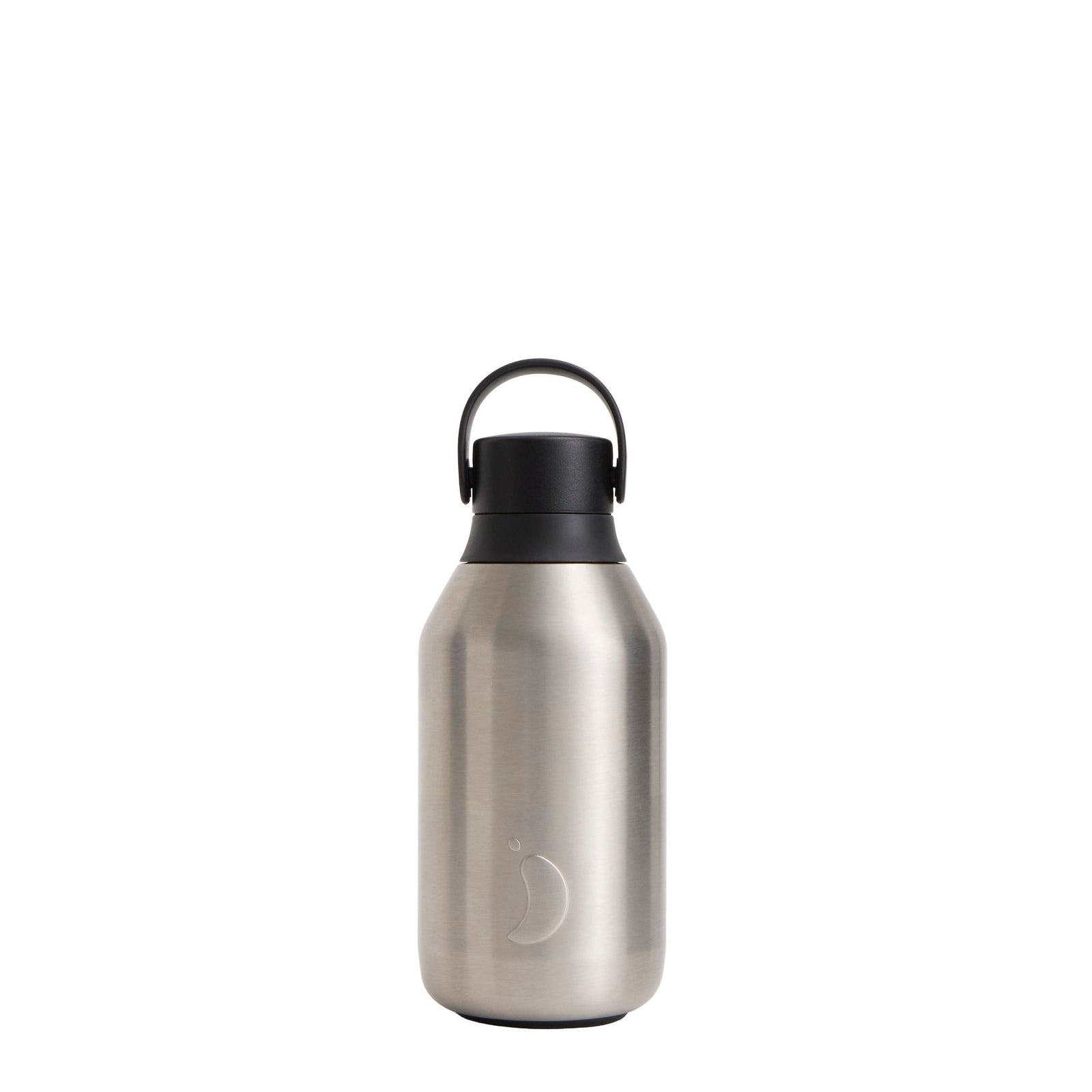 Series 3 Bottle Chilly's Bottles B350S3SSTL Water Bottles 350ml / Stainless Steel
