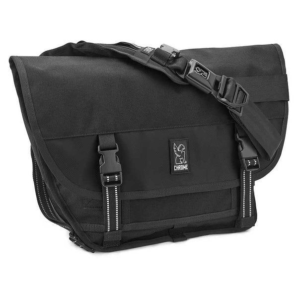 Mini Metro Messenger Bag Chrome Industries BG-001-BLCK Messenger Bags 20.5L / Black