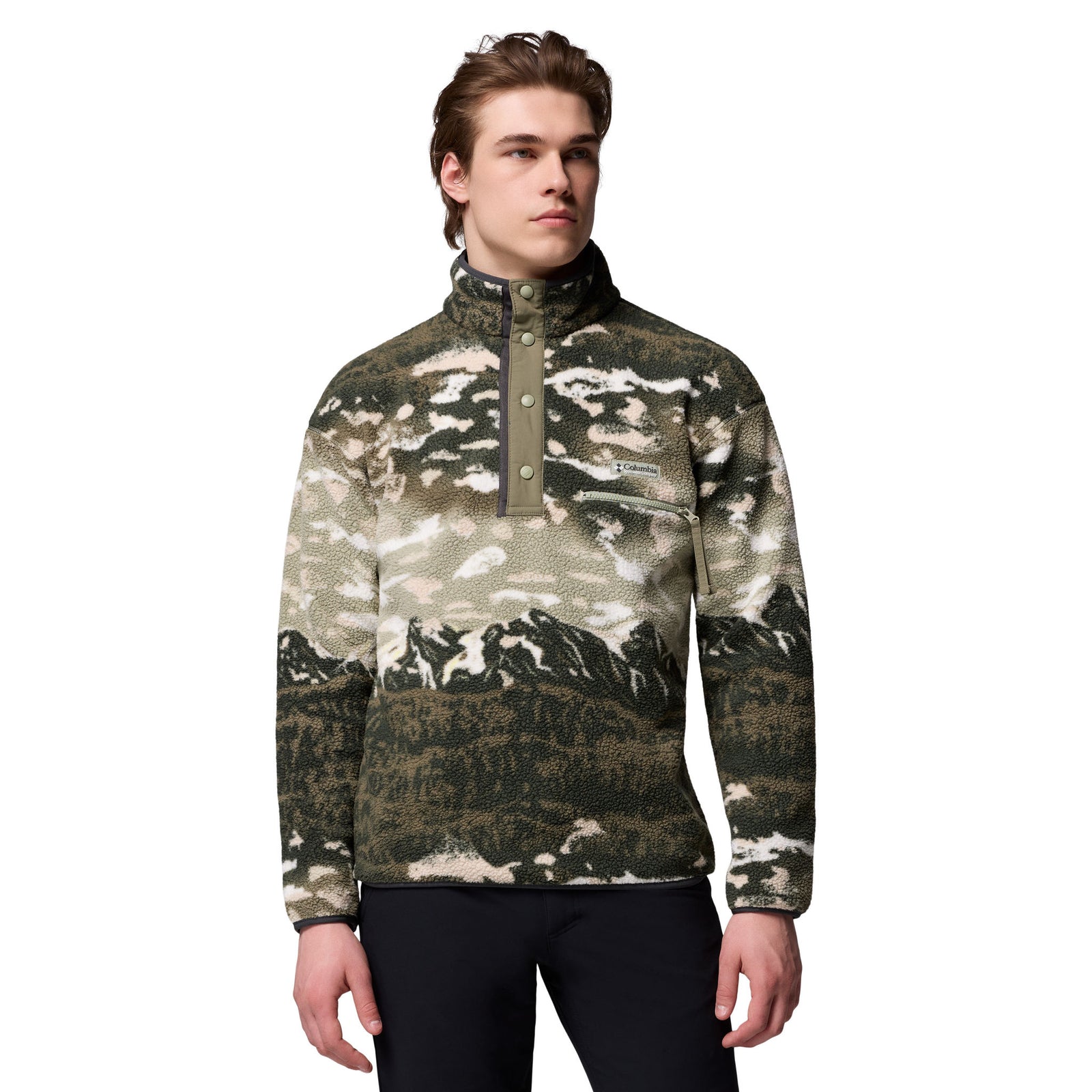Helvetia™ II Printed Half Snap Fleece | Men's Columbia Men's Hoodies