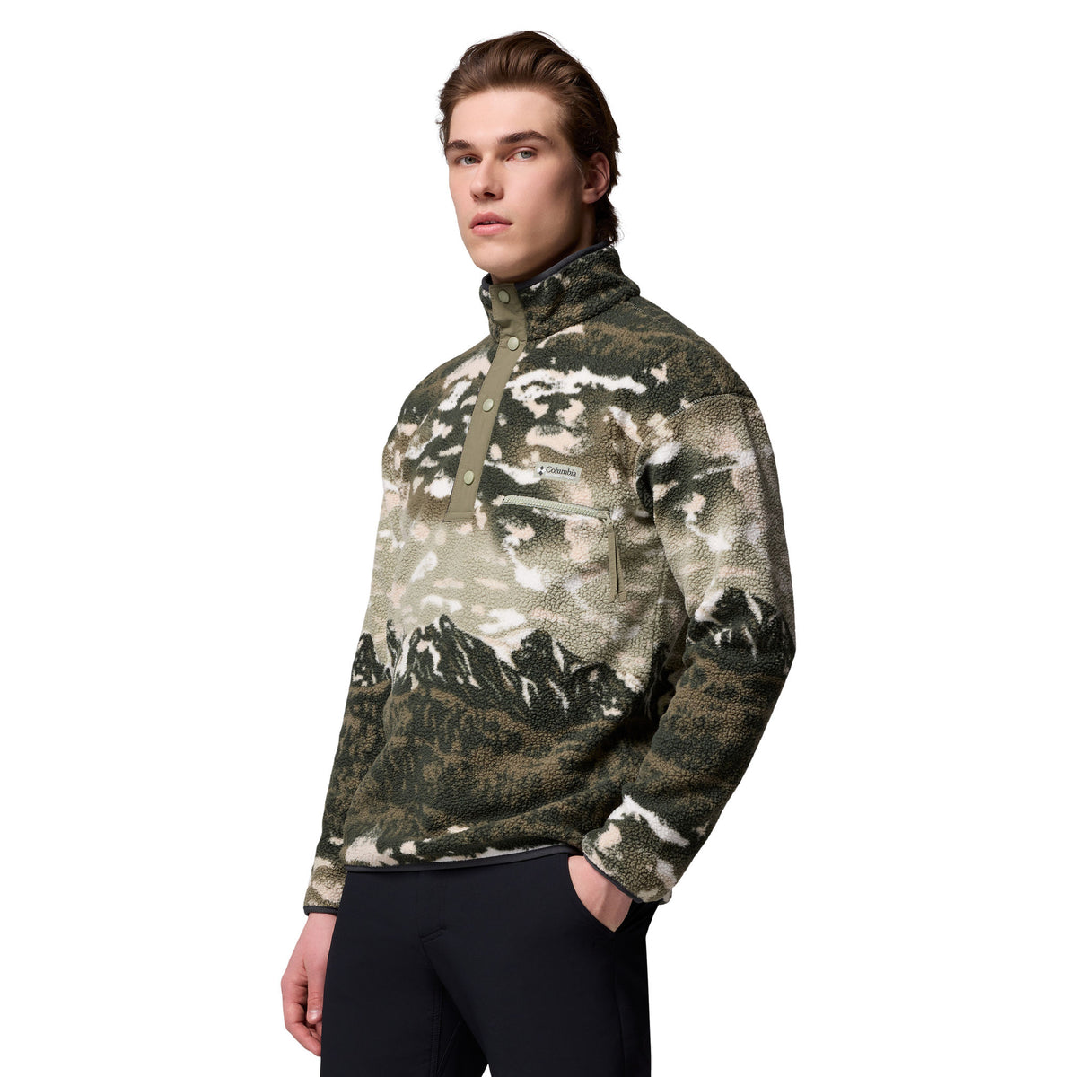 Helvetia™ II Printed Half Snap Fleece | Men's Columbia Men's Hoodies