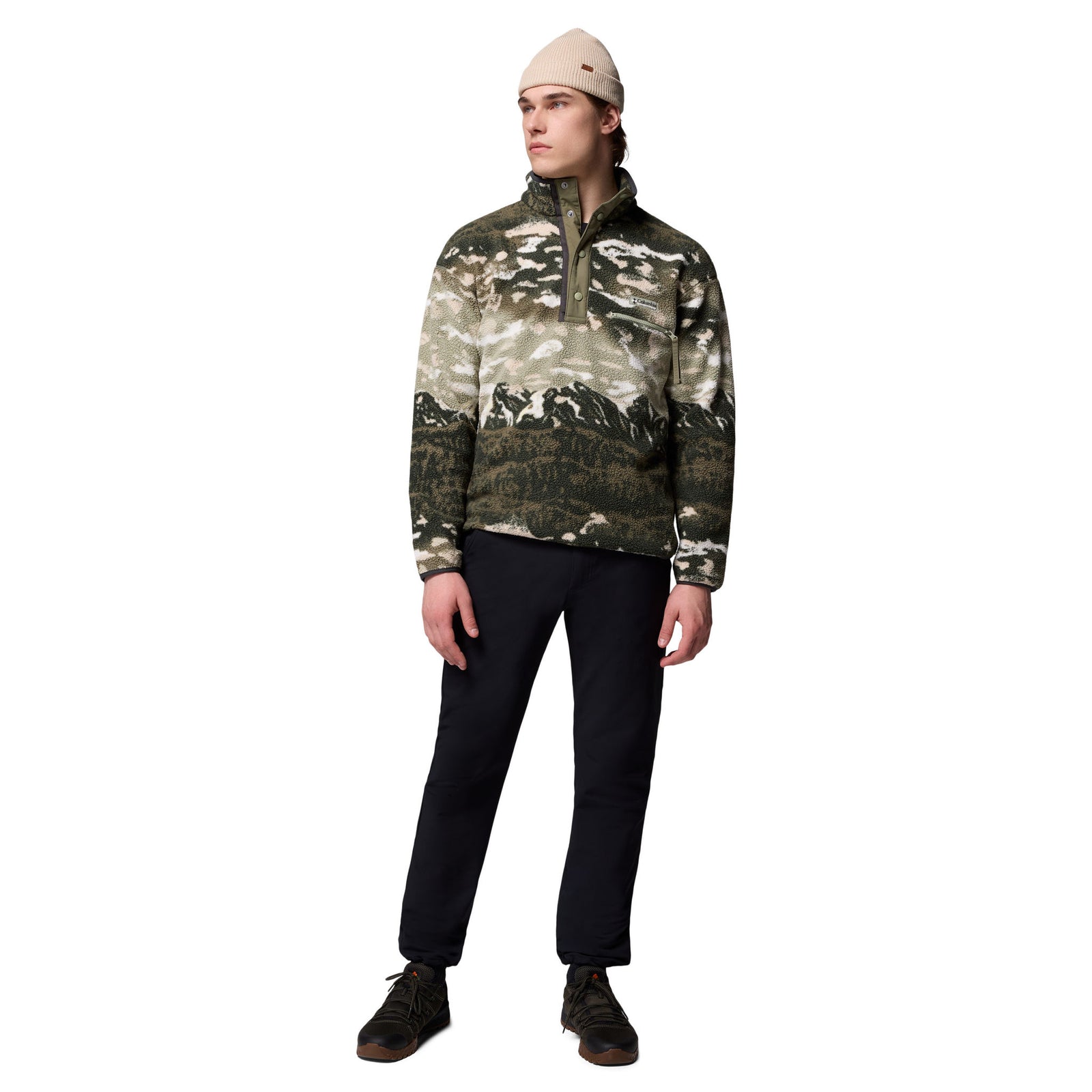 Helvetia™ II Printed Half Snap Fleece | Men's Columbia Men's Hoodies