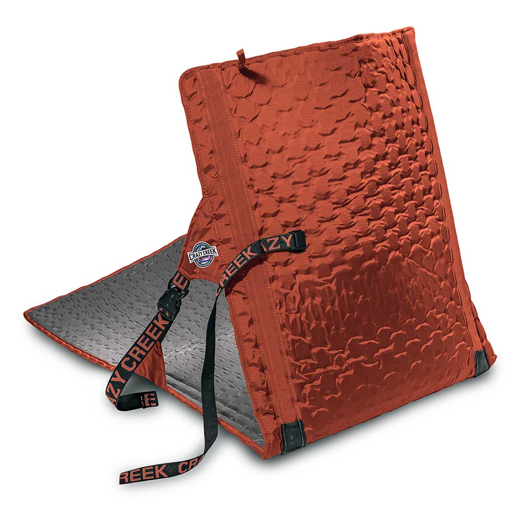 Hex 2.0 PowerLounger Crazy Creek 1049-179 Chairs One Size / Copper/Slate Grey